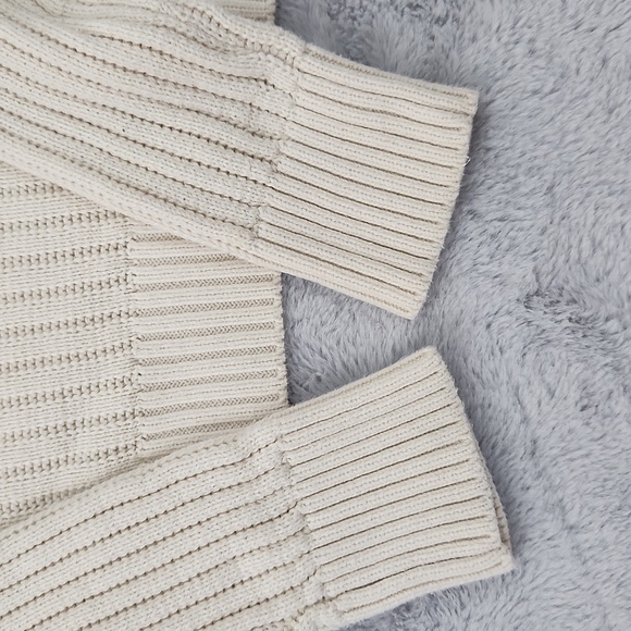 AEROPOSTALE size medium cropped cream sweater - Picture 9 of 9